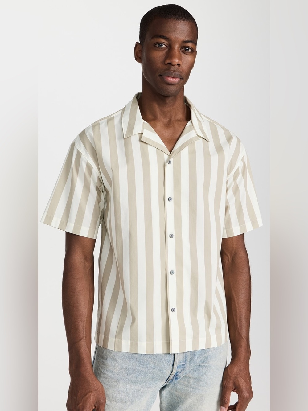 NEW FRAME Camp Collar Shirt (size M)